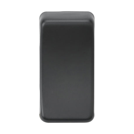 Displayed from above on a white background is the Switch Cover - Anthracite, a black rectangular electronic device with smooth edges and an anthracite finish.