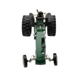 Miniature Tractor Roman Dial Metal Mantel Clock - Green & Black