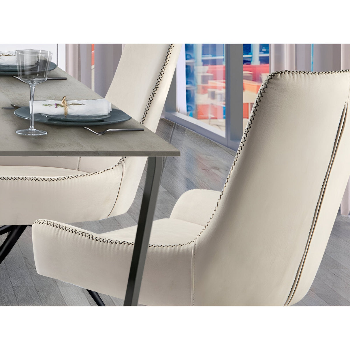 Diane Office Swivel Chair - White