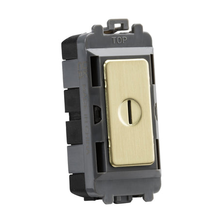 20AX 2 way SP key module - brushed brass