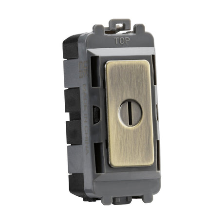 20AX DP key module - antique brass