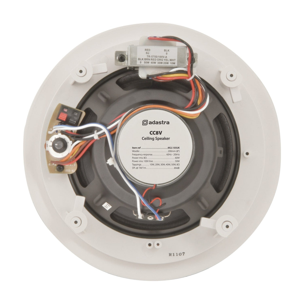 Adastra CC8V 100V 8 Inch 2-Way Ceiling Speaker