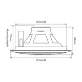 Adastra EC56V Metal Quick-Fit 100V Ceiling Speaker