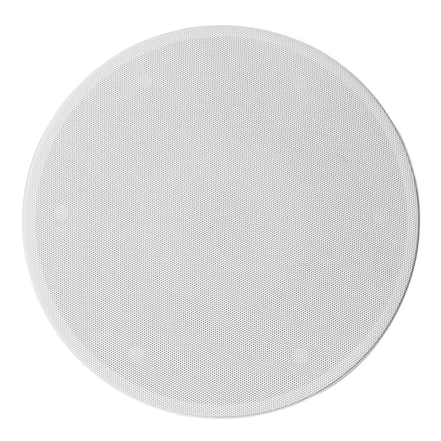 A circular magnetic frameless grille with a fine mesh texture, designed for an Adastra KV6T Premium 6.5" 30W Ceiling Speaker. The image presents a top-down view of the speaker installed in the ceiling, without any visible brand or markings.