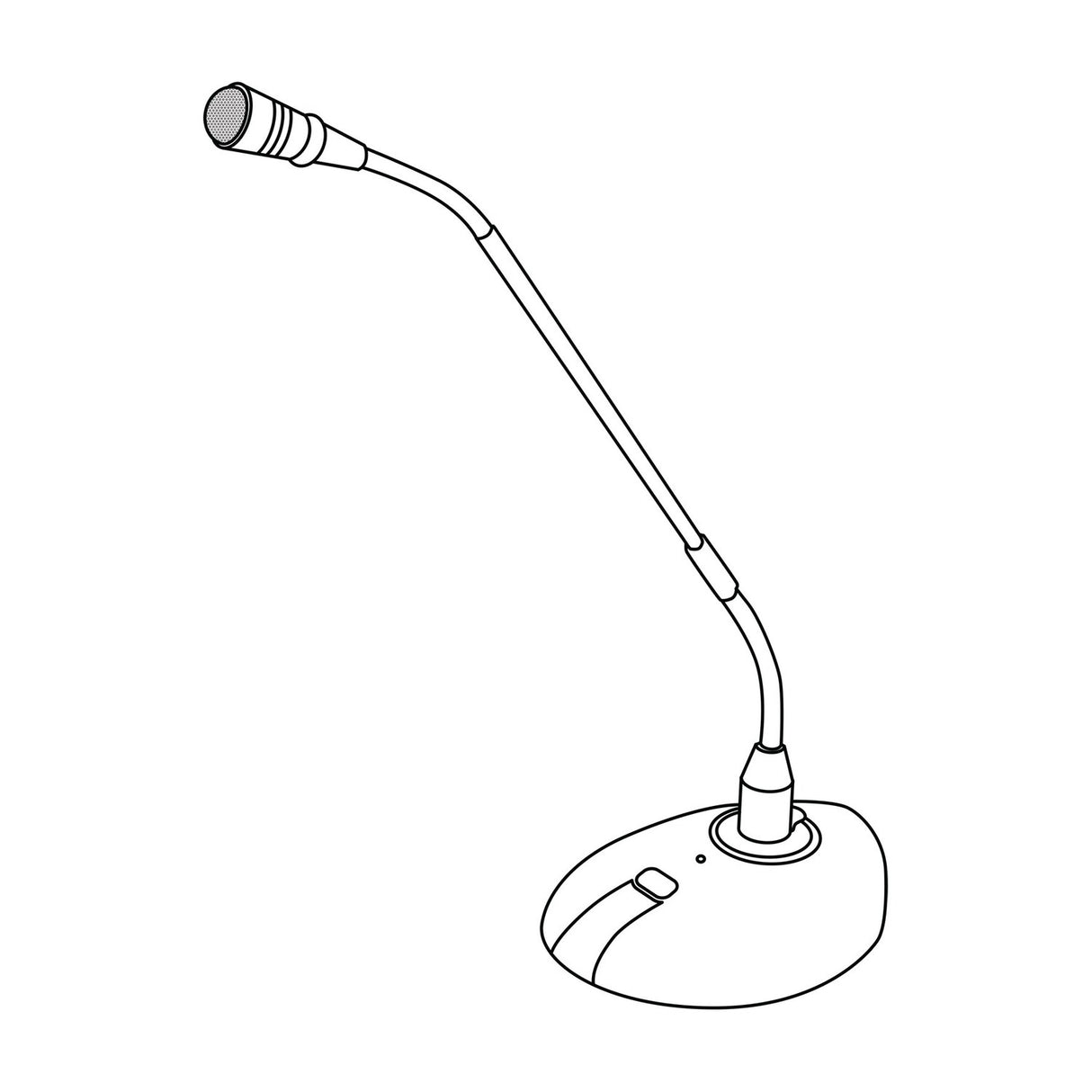 Adastra COM47 Gooseneck Conference & Paging Microphone
