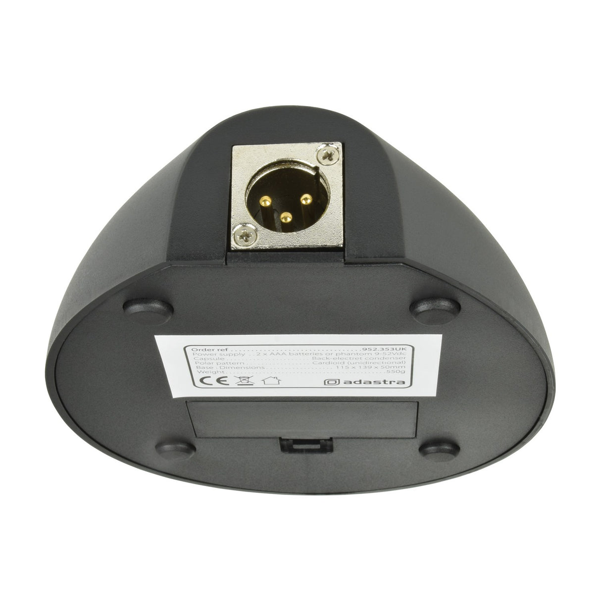 Adastra COM46 Slimline Conference Microphone with Base