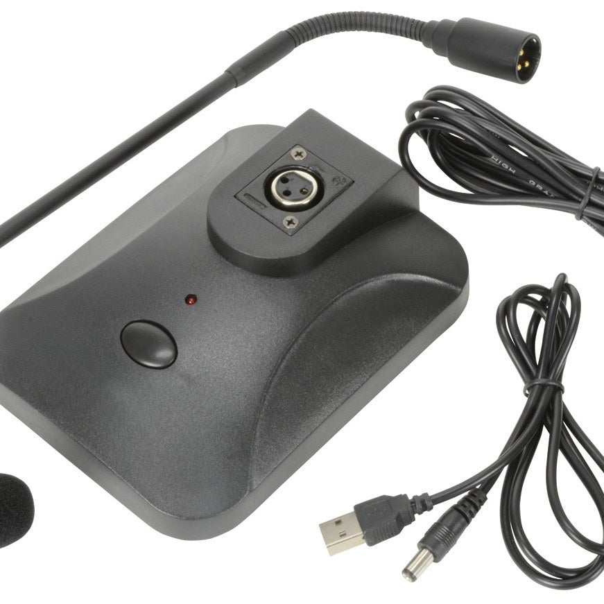Adastra COM60 Gooseneck Paging Microphone with Chime