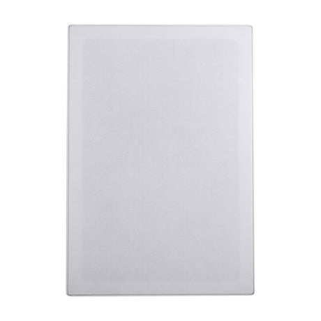 Adastra KS660 6.5" in-wall speaker with white rectangular grille and slim mounting frame, shown on a plain white background.