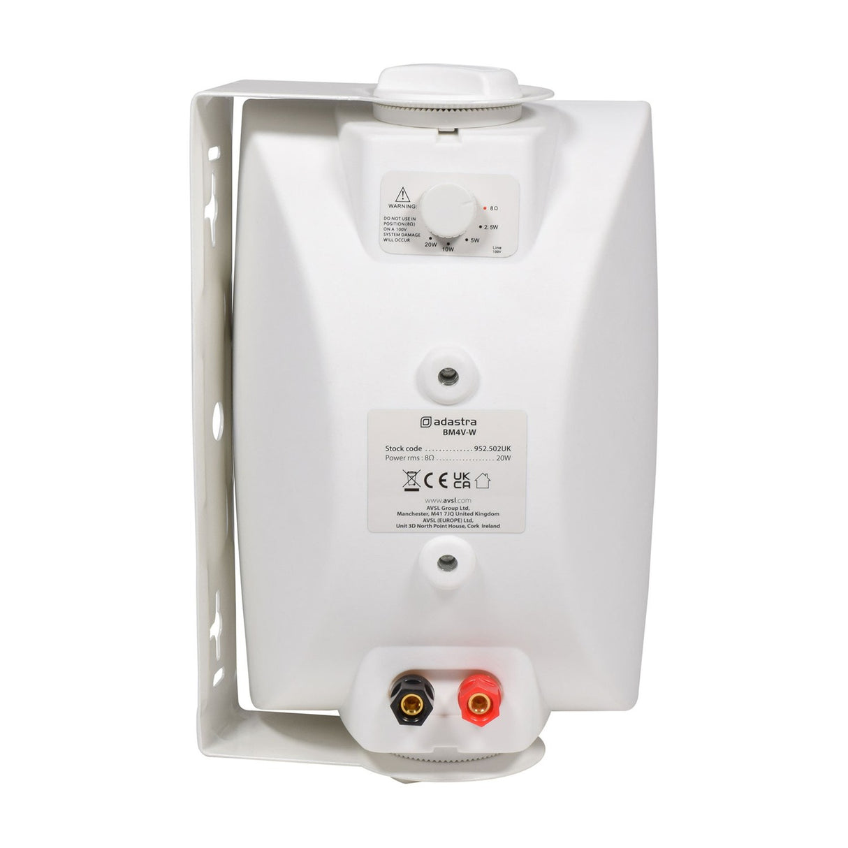 Adastra BM4V-W 100V White Wall-Mount Speaker