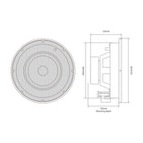Adastra SL6 Slimline 6.5" Ceiling Speakers (Pair)