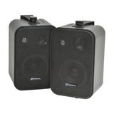 Adastra B30V-B 4" 100V Line Background Speakers, Black Pair