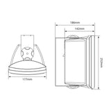 Adastra FSV-W Weatherproof 100V Foreground Speaker