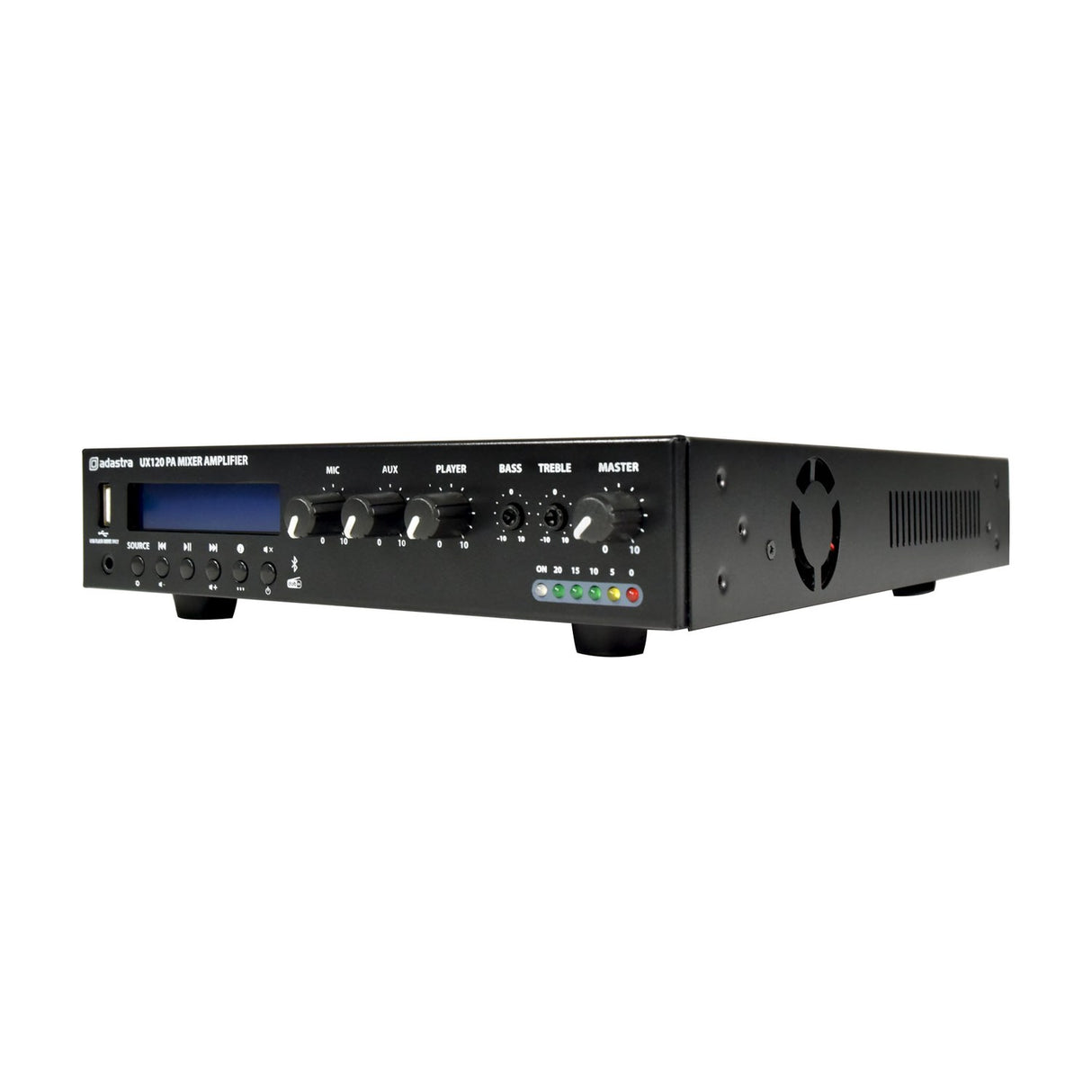 Adastra UX120 Compact 100V Mixer-Amplifier 120W
