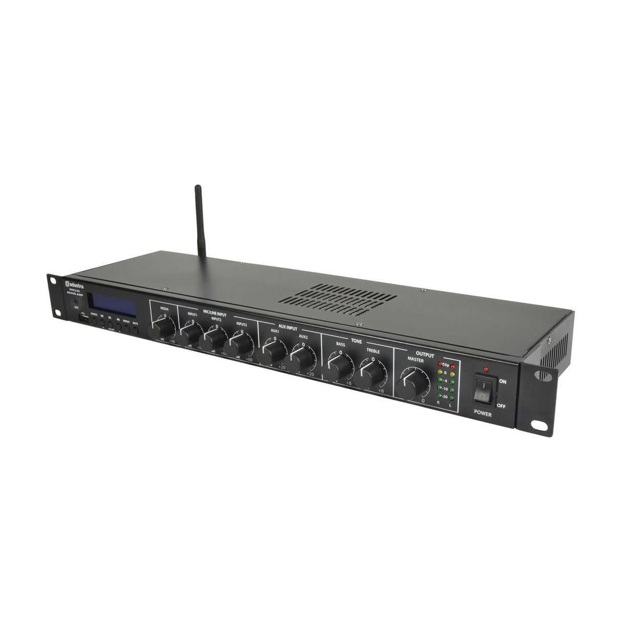 Adastra MM240 Mixer Amplifier 2 x 120W with DAB+ & Bluetooth