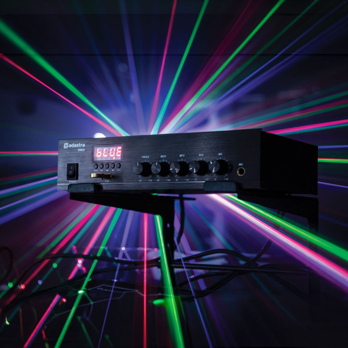 Adastra DM25 100V Mixer-Amp with USB/FM & Bluetooth