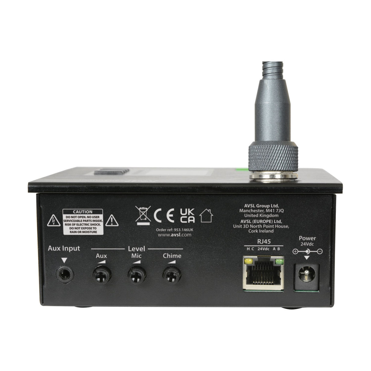 Adastra CS4 4-Zone Paging Call Station for RM244V