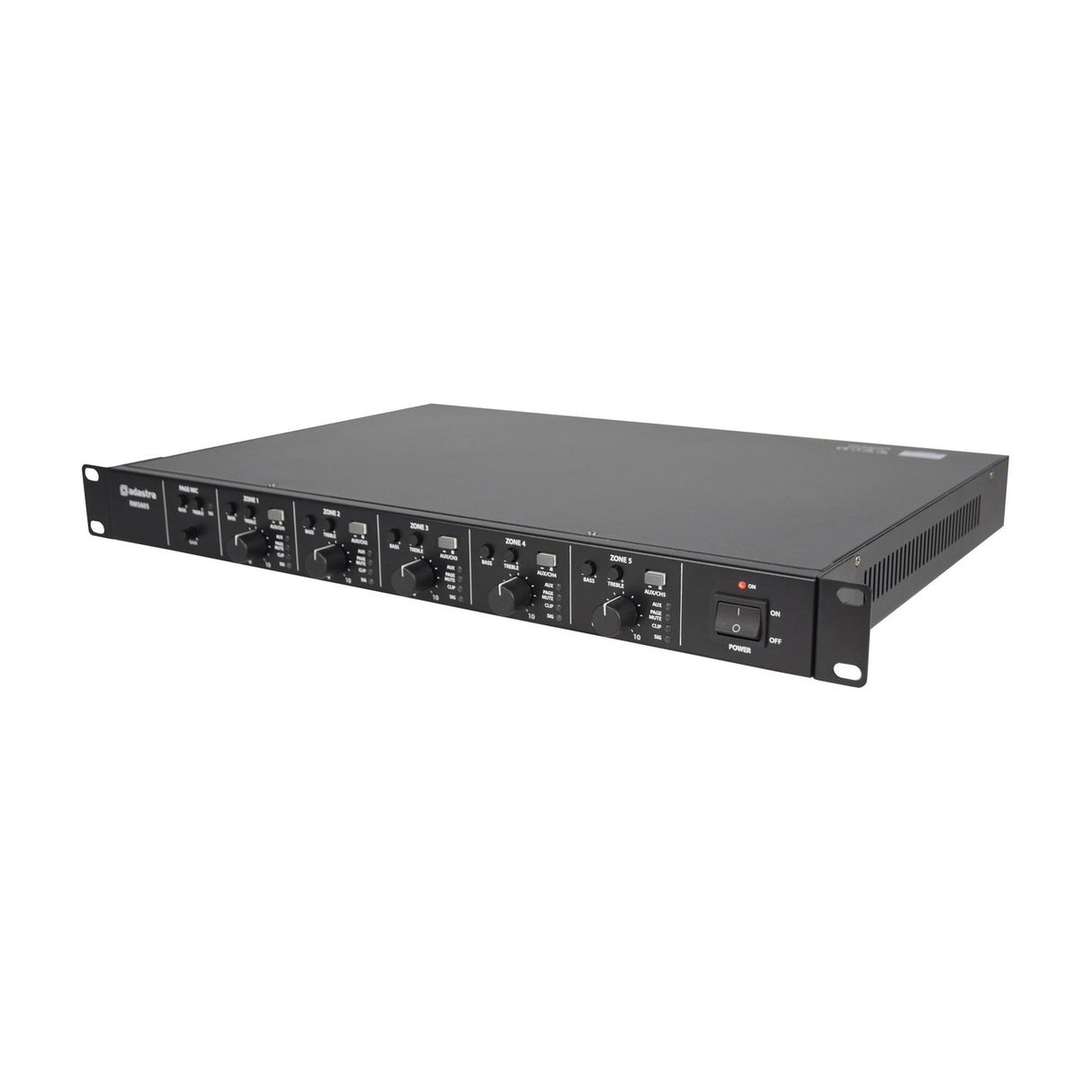 Adastra RMS605 5 x 60W Multi-Zone 100V PA Amplifier
