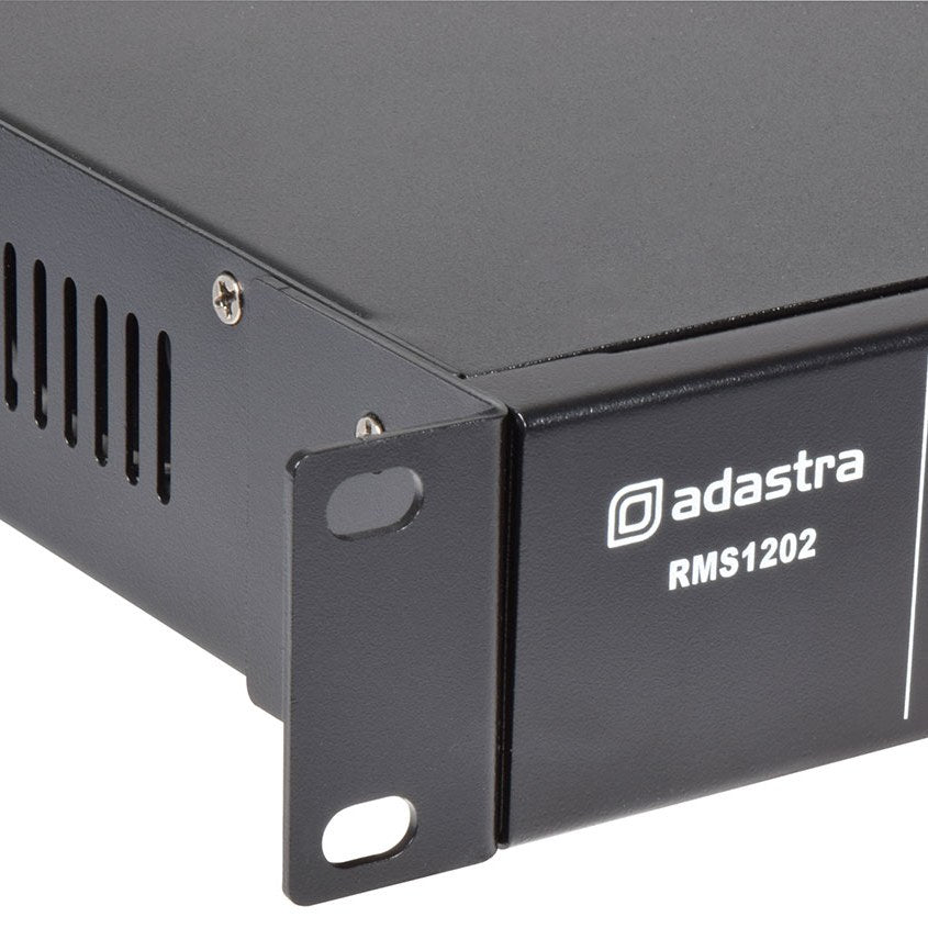 Adastra RMS1202 Multi Zone 100V PA Amplifier 2 x 120W