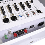 Adastra SA240 100V Secure Wall PA Amplifier with UHF Mic
