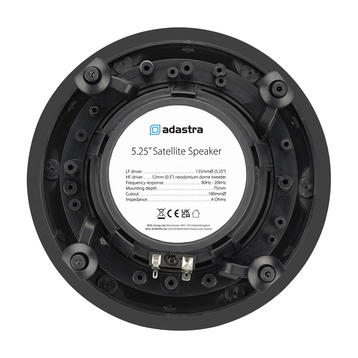Adastra BCS52S Bluetooth 5.25in Ceiling Speakers Set