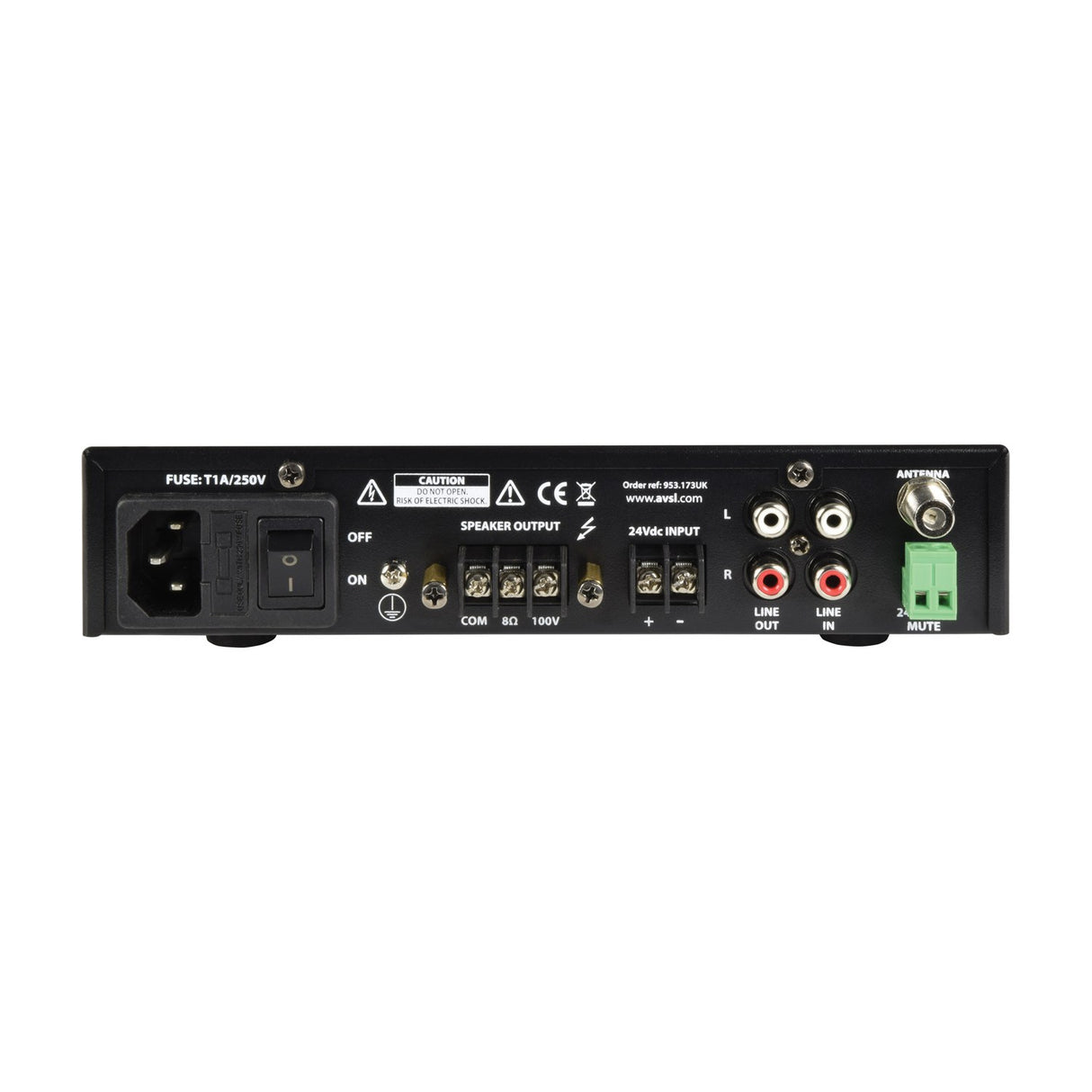 Adastra UM30 Ultra Compact 100V Mixer-Amplifier