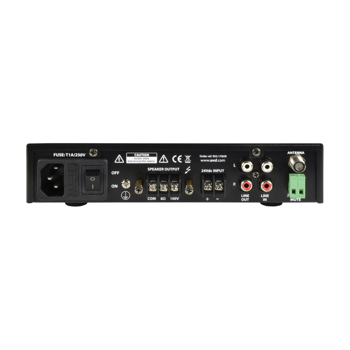 Adastra UM60 Ultra Compact 100V Mixer-Amplifier