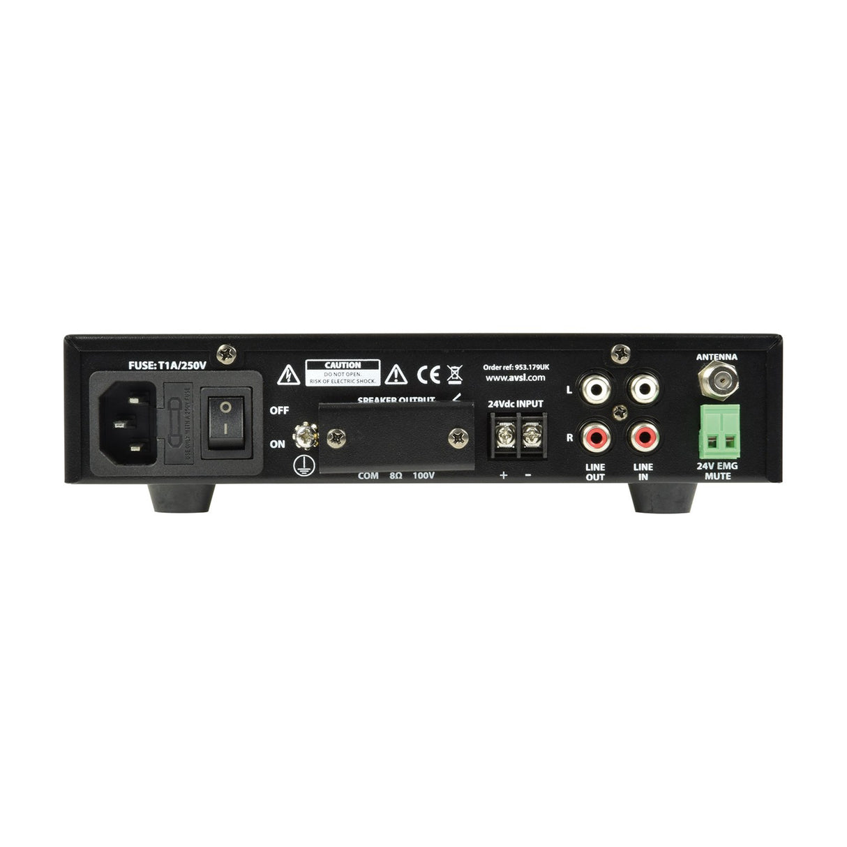 Adastra UM90 Ultra Compact 100V Mixer-Amplifier