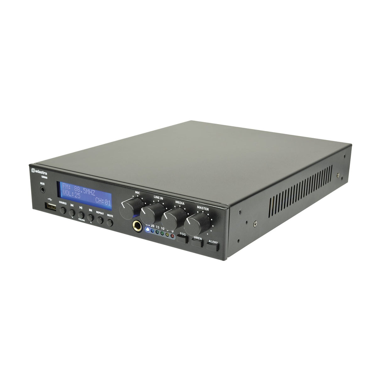 Adastra UM90 Ultra Compact 100V Mixer-Amplifier