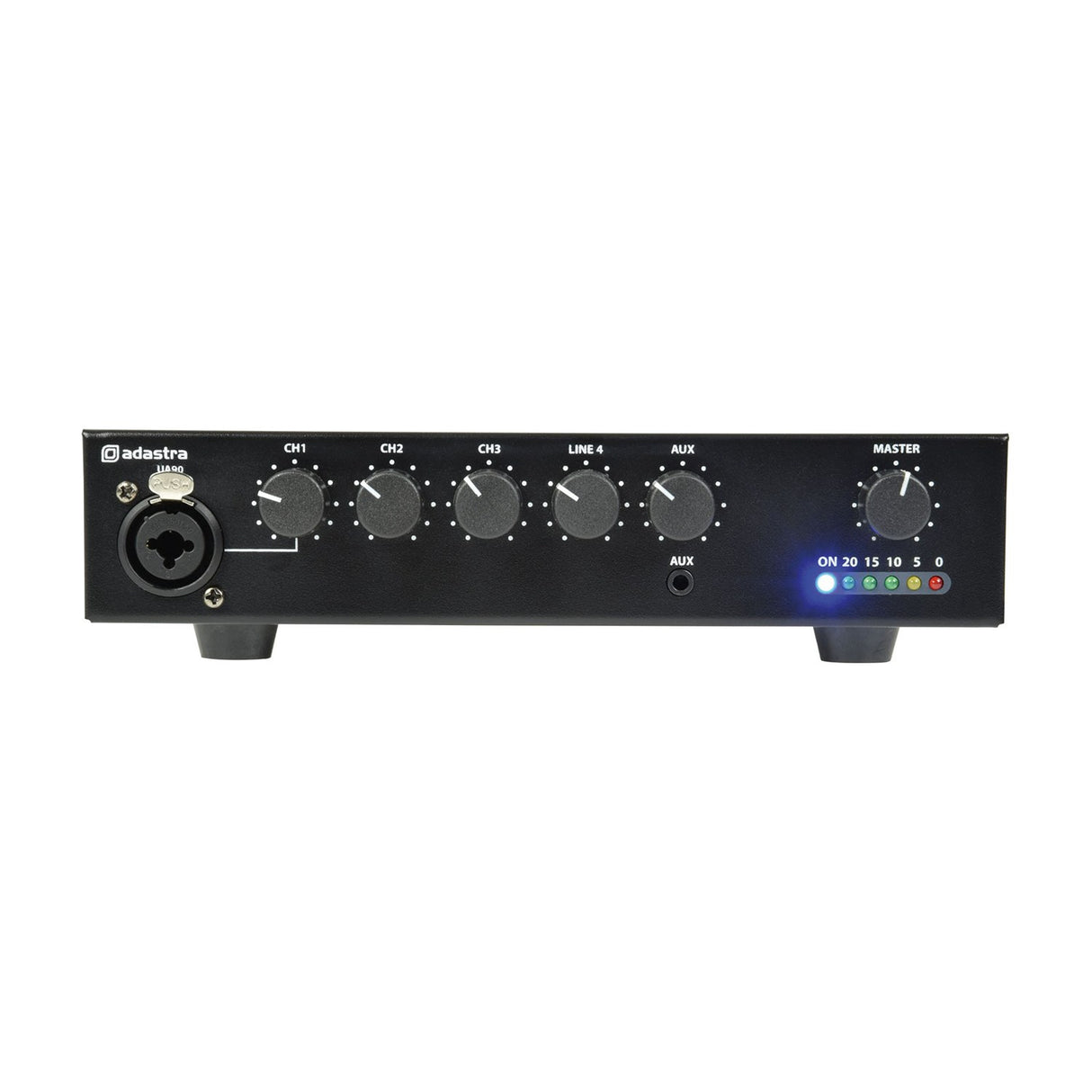 Adastra UA90 Compact 5-Channel 100V Mixer-Amplifier