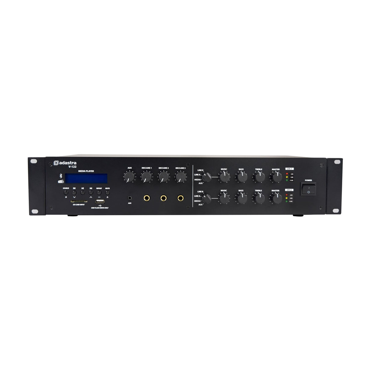 Adastra V-122 Dual Zone 100V Mixer-Amplifier