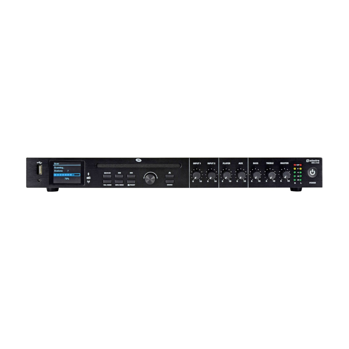 Adastra RMC-2150 Stereo Mixer-Amp with CD/USB/DAB+/BT