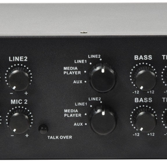Adastra A4 Dual Zone Stereo PA Amplifier 4 x 200W