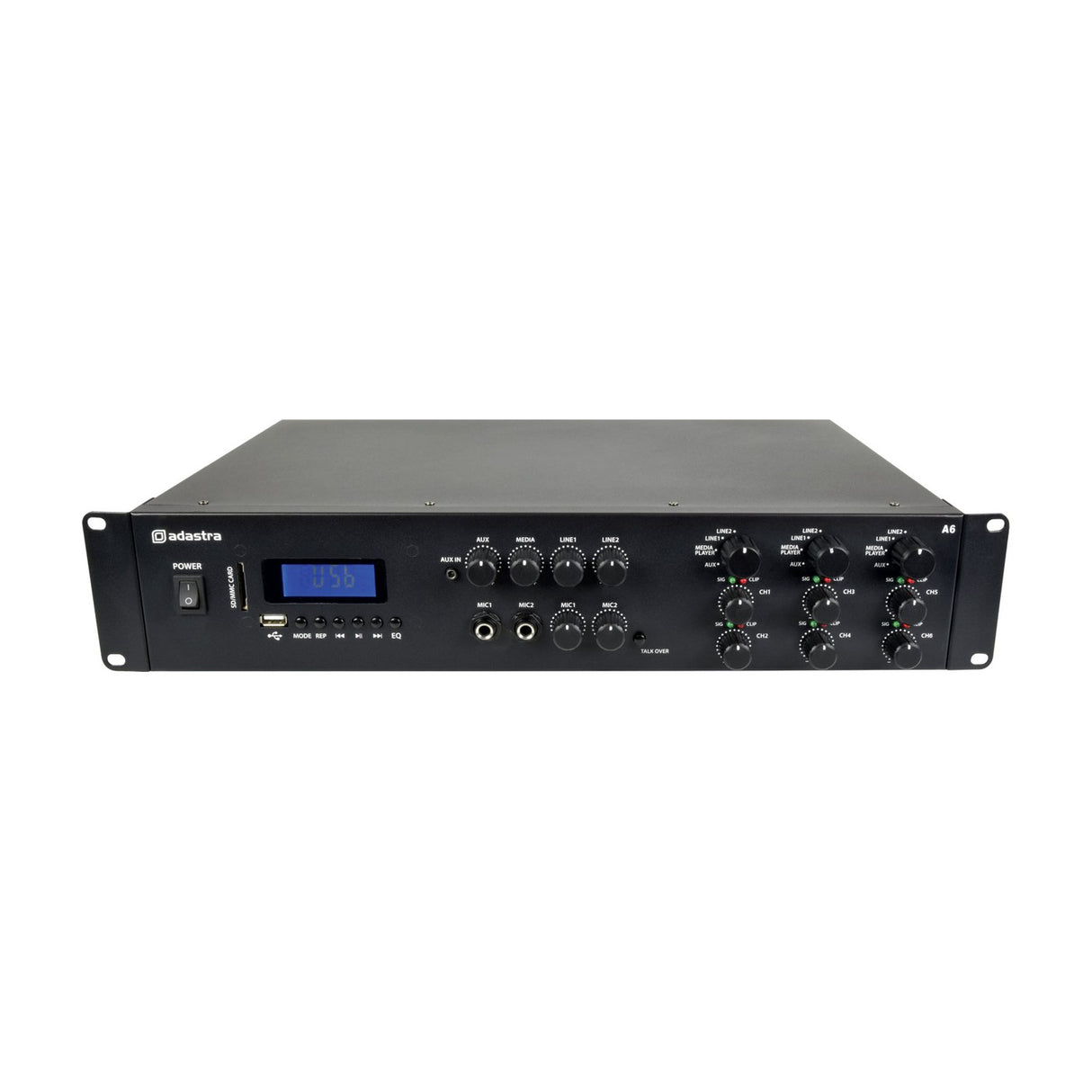 Adastra A6 Tri Multi-Zone Stereo Amplifier 6x200W