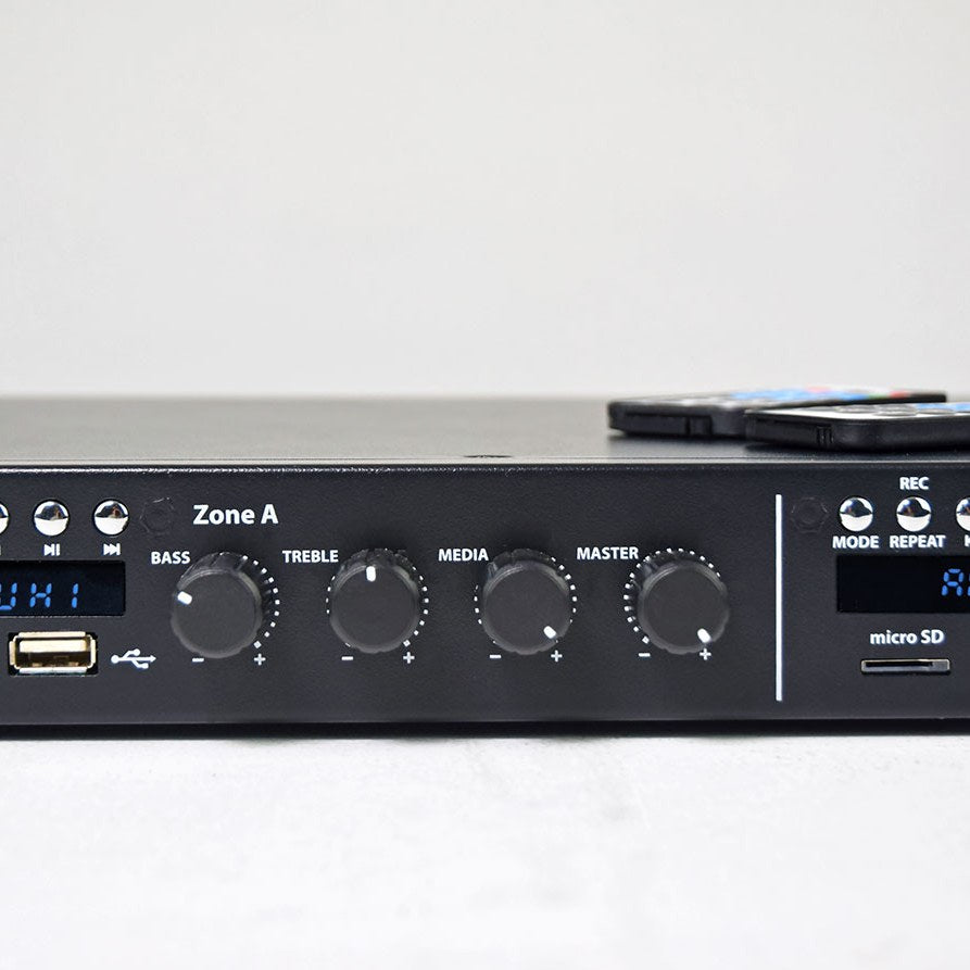 Adastra A14 Dual-Zone Stereo Mixer-Amplifier 4 x 160W