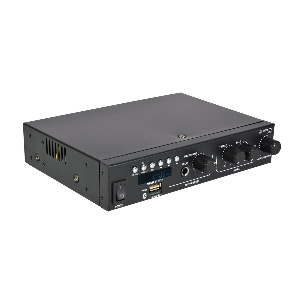 Adastra A200 Compact Stereo PA Amplifier 2x100W