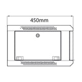 Adastra RC4U450 4U 450mm Deep 19" Rack Cabinet
