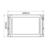 Adastra RC6U450 6U 450mm Deep 19" Rack Cabinet