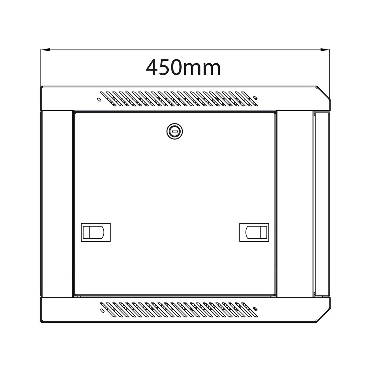 Adastra RC6U450 6U 450mm Deep 19" Rack Cabinet
