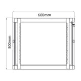 Adastra RC9U450 9U 450mm Deep 19" Rack Cabinet