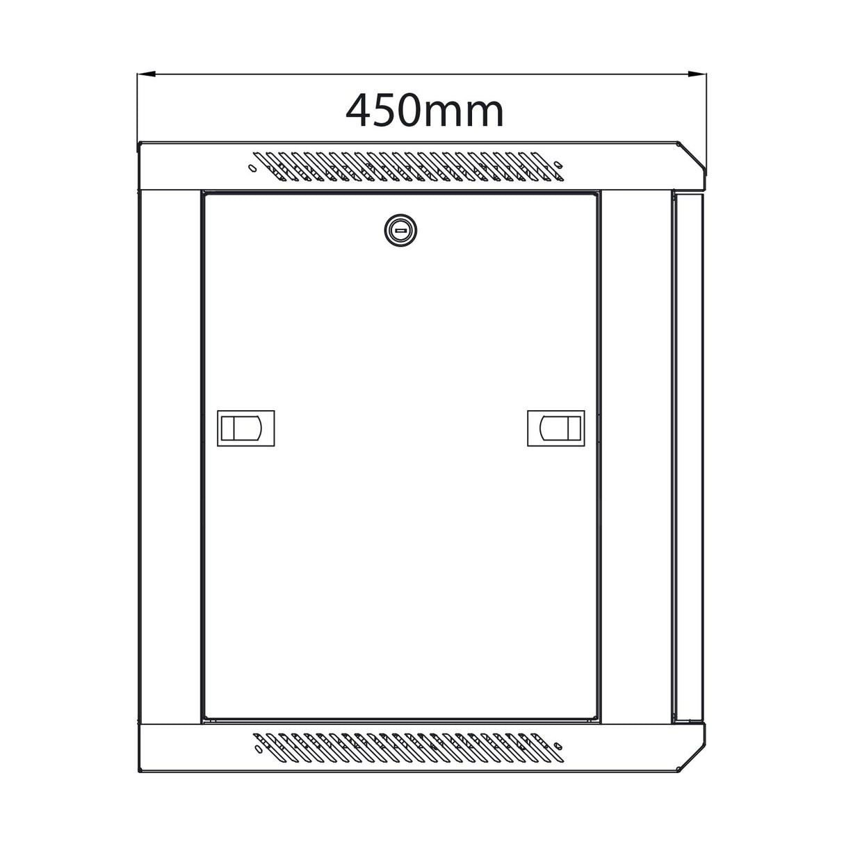 Adastra RC9U450 9U 450mm Deep 19" Rack Cabinet