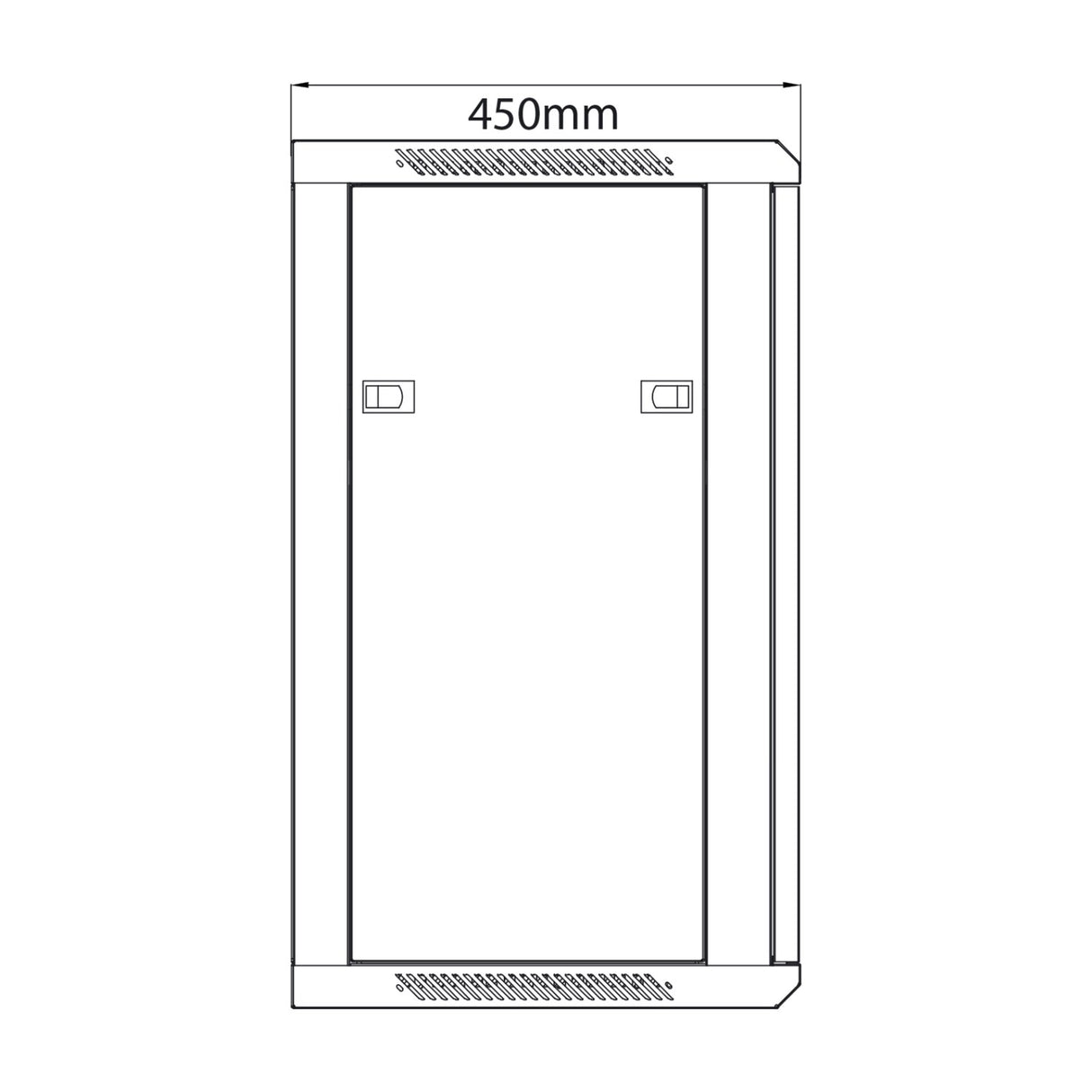 Adastra RC15U450 15U 450mm Deep 19" Rack Cabinet