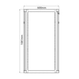 Adastra RC22U450 22U 450mm Deep Rack Cabinet