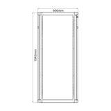 Adastra RC28U450 28U Steel 19" Rack Cabinet