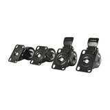 Adastra RCC-4 Swivel Castors for Rack Cabinets, Set of 4