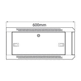 Adastra RC4U600 4U 600mm Deep 19" Rack Cabinet