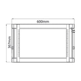 Adastra RC6U600 6U 600mm Deep 19" Rack Cabinet