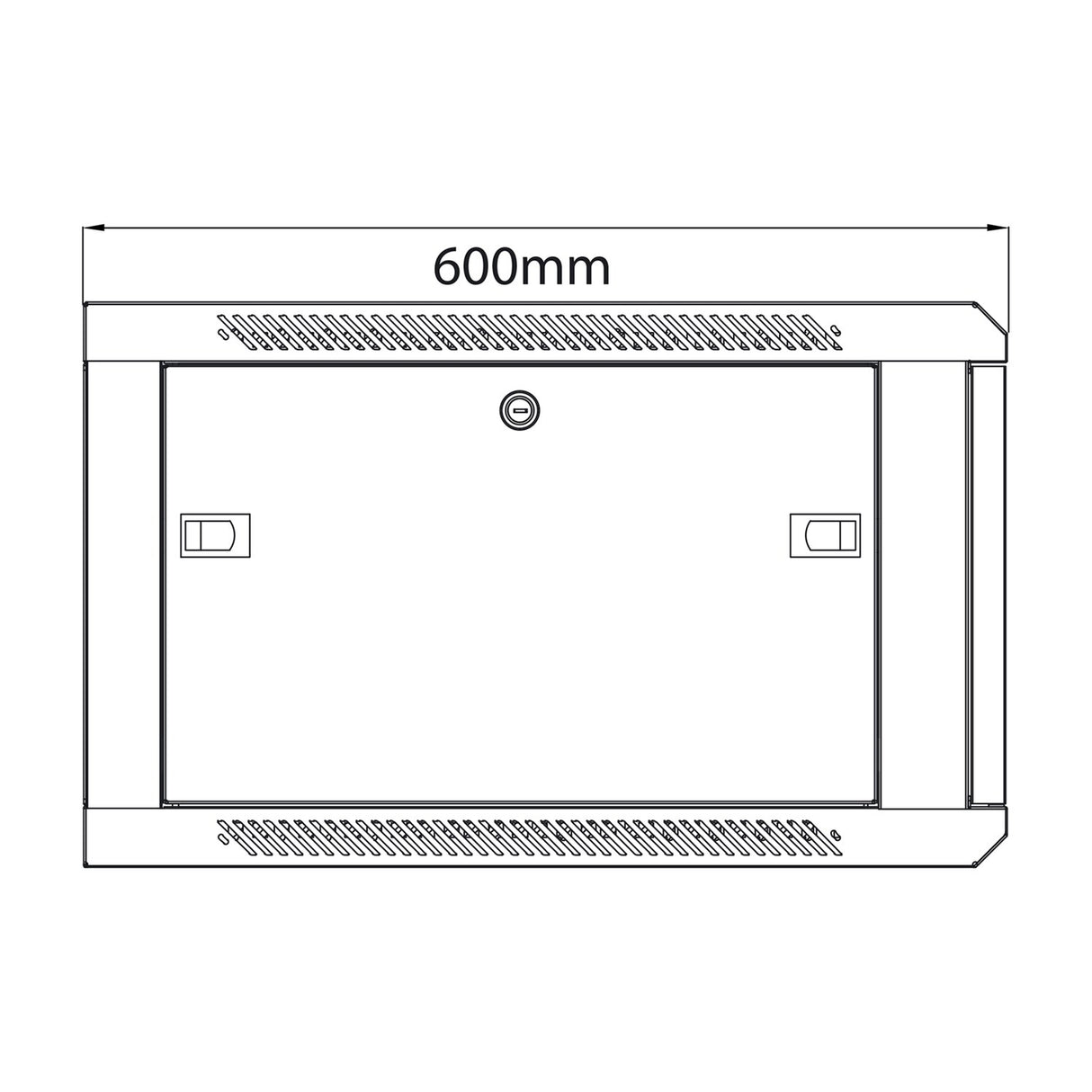 Adastra RC6U600 6U 600mm Deep 19" Rack Cabinet