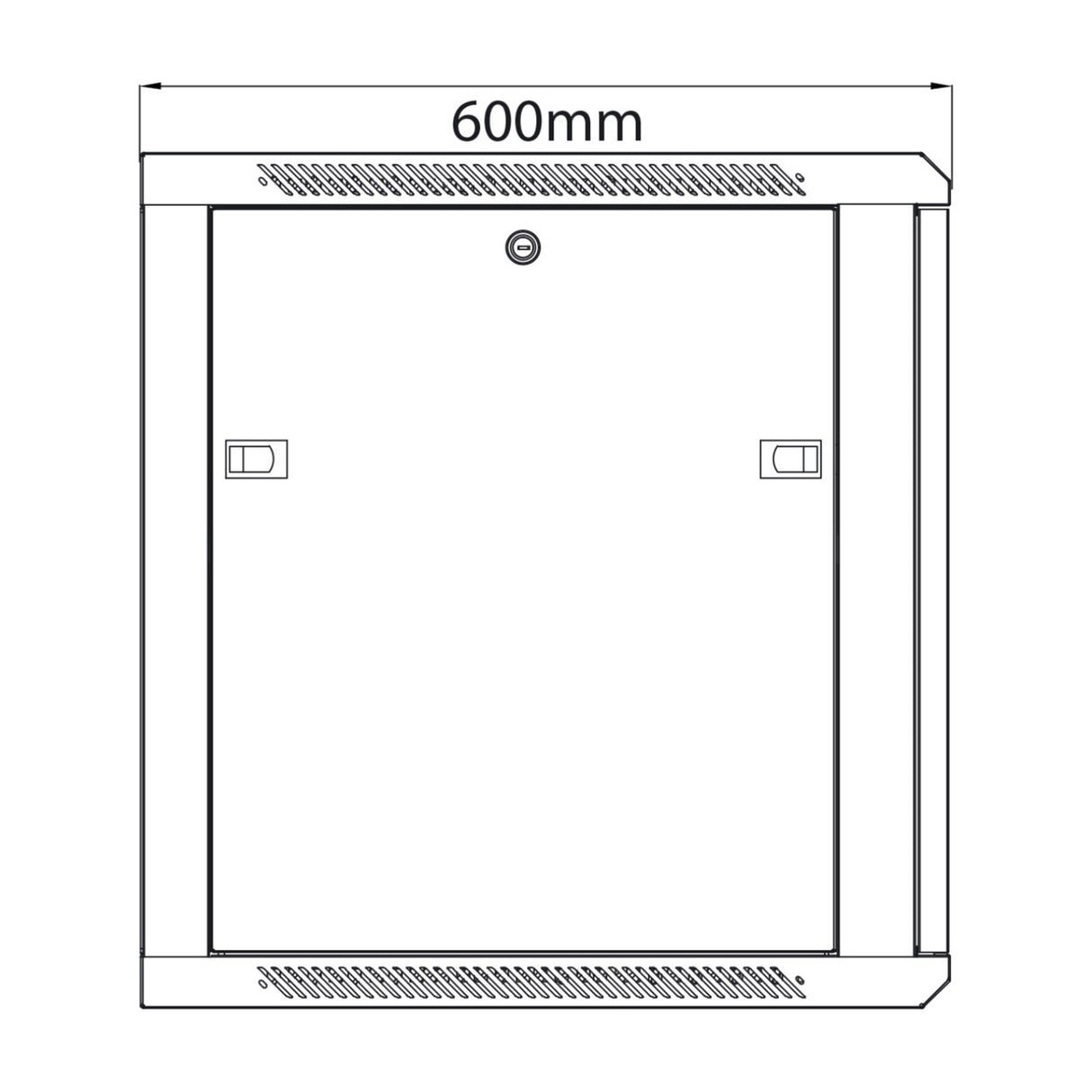 Adastra RC12U600 12U 600mm Deep 19" Rack Cabinet