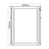 Adastra RC15U600 15U Lockable 19" Rack Cabinet