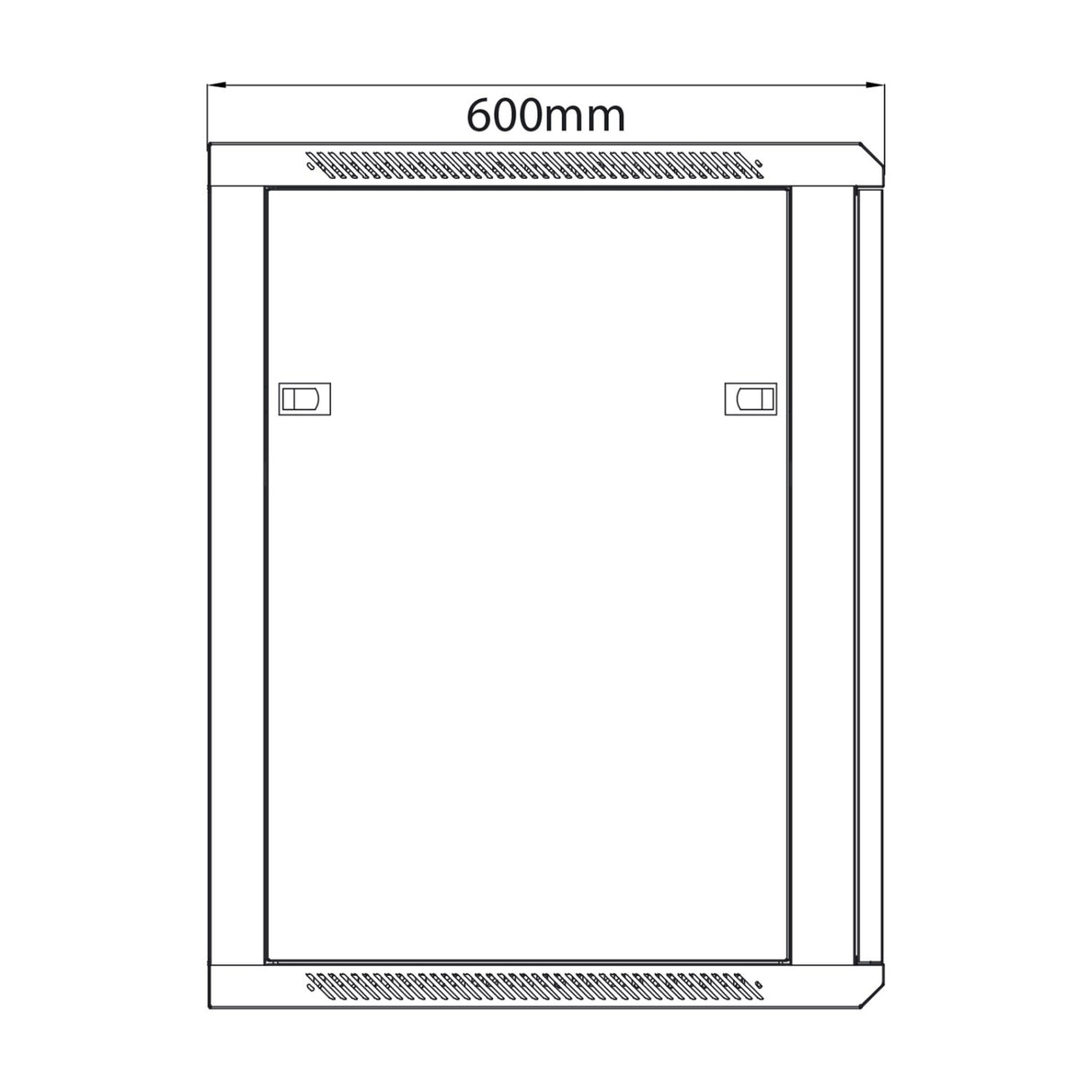 Adastra RC15U600 15U Lockable 19" Rack Cabinet